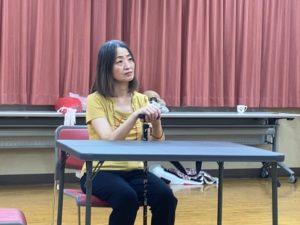 稽古写真　ゆみさん