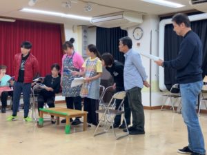 櫻井くん、あやみさん、あざみさん、ゆみさん、美佳ちゃん、堀越さん、団長