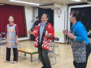 ゆみさん、堀越さん、あざみさん