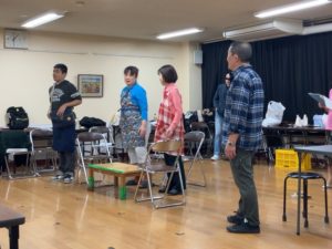 イクシー、あざみさん、美佳ちゃん、堀越さん