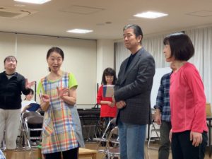 ゆみさん、あざみさん、団長、美佳ちゃん、みっちゃん