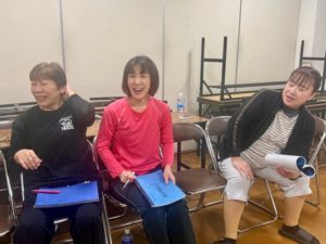 溝口さん、美佳ちゃん、あざみさん