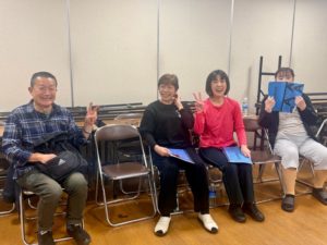 堀越さん、溝口さん、美佳ちゃん、あざみさん