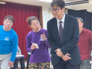 団長、ゆみさん、あざみさん