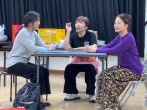 あやみさん、溝口さん、ゆみさん