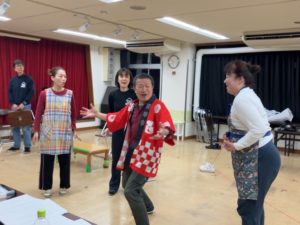 堀越さん、ゆみさん、美佳ちゃん、あざみさん、団長