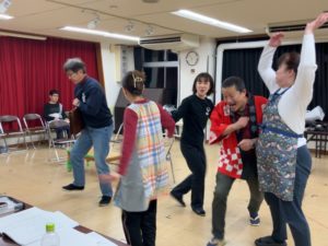 団長、ゆみさん、美佳ちゃん、堀越さん、あざみさん