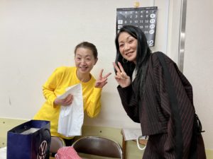 久し振りに来てくれた恵ちゃんとゆみさん