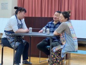 あざみさん、堀越さん、ゆみさん