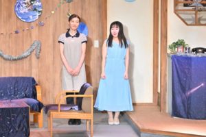 カーテンコール。千秋ちゃん、ふみかちゃん。