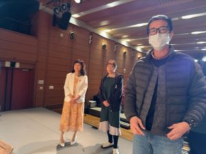 団長、溝口さん、みっちゃん。