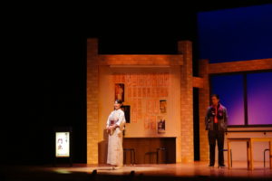 舞台写真　惠津と源さん