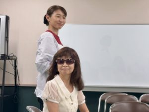 ふたりのゆみ　恵津役千秋ちゃんとゆかり役みっちゃん