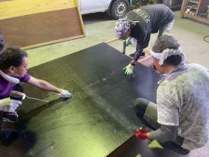 大道具を作成してくださる参加者の方